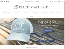 Tablet Screenshot of peachstatepride.com